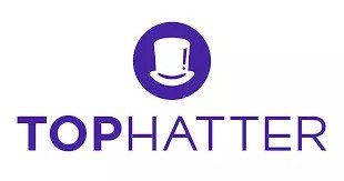 tophatter logo banner online marketplace