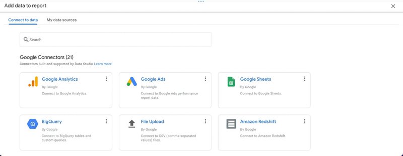 add-data-to-your-report-google-connectors