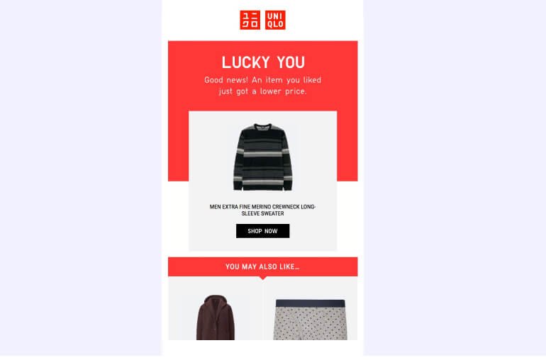 uniqlo-email-campaign