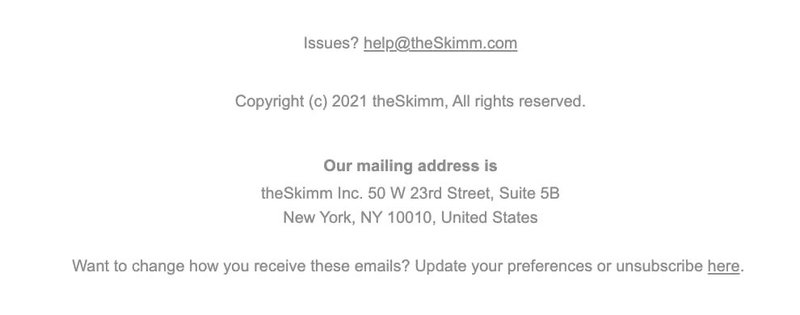theskimm-unsubscribe-button