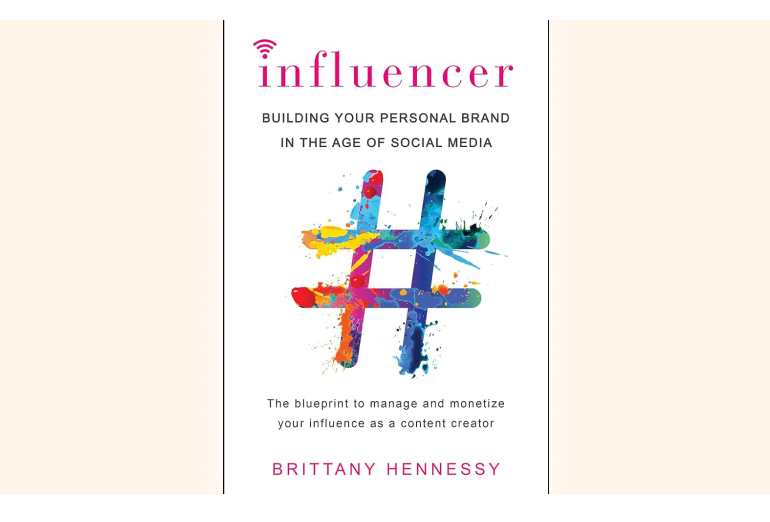 the cover of the book, influencer building your personal brand in the age of